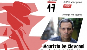 Noir Mediterraneo, al Festival arriva Maurizio De Giovanni