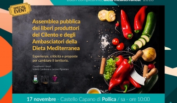 Pollica, il 17 novembre i liberi produttori del Cilento in assemblea