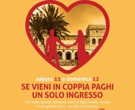 Nel weekend di San Valentino, chi ami entra gratis!