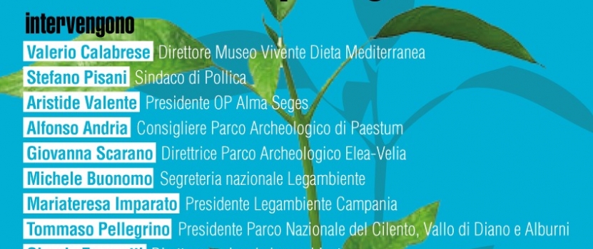 Pioppi, il 20 luglio inaugura il quarto Festival della Dieta Mediterranea