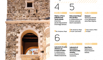 Il programma del week end 4/8 Agosto